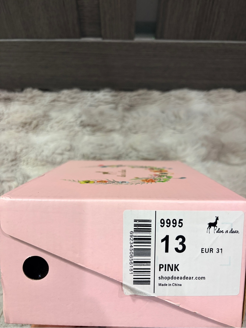 Girls Pink Glitter Crystal Mary Jane Dress Shoes with Strap - Picture 8 of 8